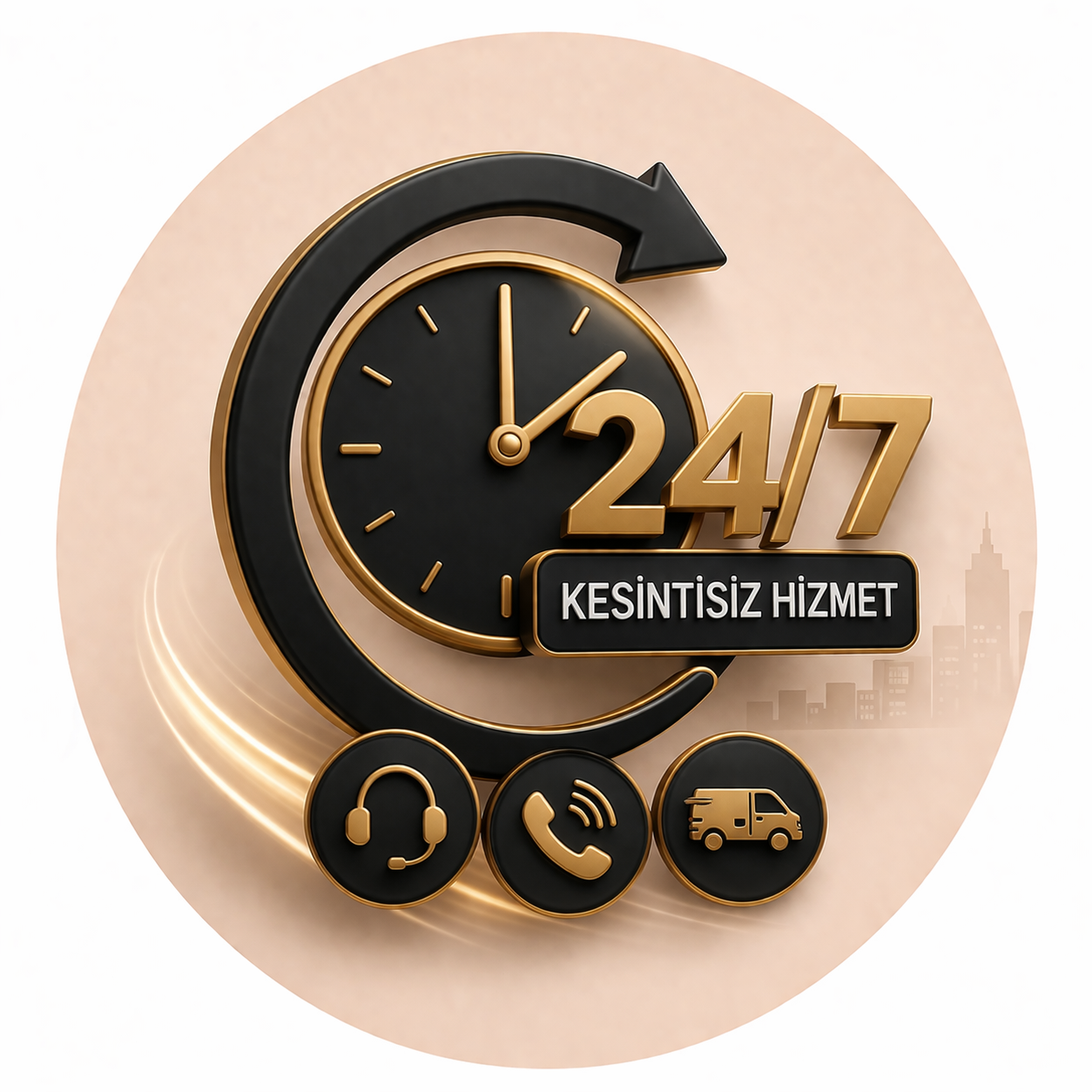 7/24 KESİNTİSİZ HİZMET