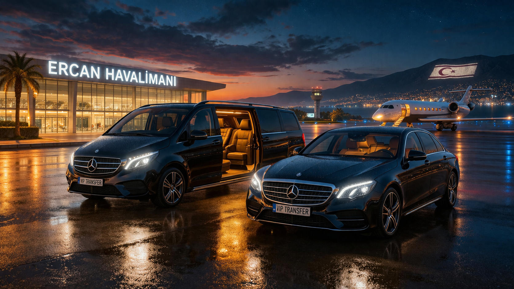 Otelinizden Ercan Havalimanı’na Kolay Ulaşım
